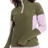 Roxy Women's Sayna WarmFlight Fleece Jacket For Women Burnt Olive