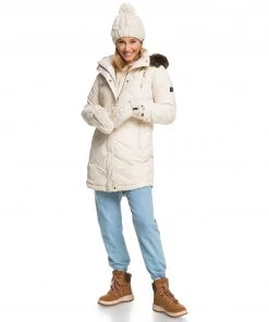 Roxy Women's Ellie Warmlink Waterproof Jacket For Women Parchment -Cheap Roxy Shop unnamed file 213