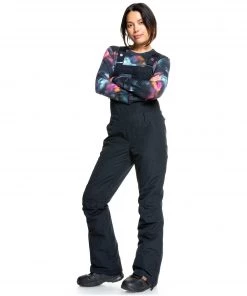 Roxy Women's Rideout Snow Pants For Women True Black -Cheap Roxy Shop unnamed file 221