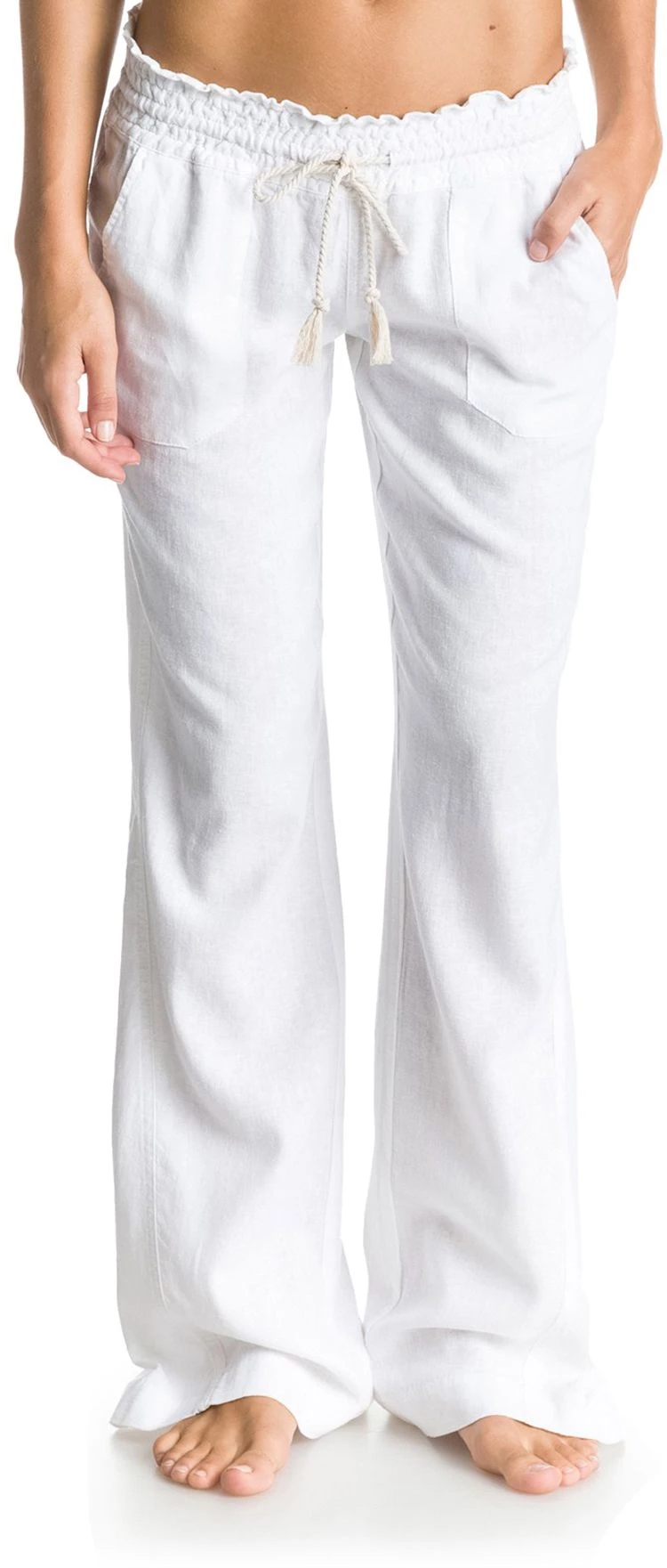 Roxy Women's Ocean Side Pants For Women Sea Salt 1 Roxy Women's Ocean Side Pants For Women Sea Salt