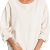 Roxy Women's Could It Be Mine Pullover For Women Tapioca