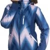 Roxy Women's Jet Ski Premium Snow Jacket For Women Medieval Blue Chevron