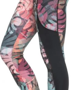 Roxy Women's Back Of My Mind Workout Leggings For Women True Black Print -Cheap Roxy Shop unnamed file 293