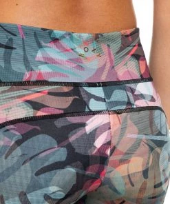 Roxy Women's Back Of My Mind Workout Leggings For Women True Black Print -Cheap Roxy Shop unnamed file 294