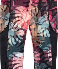 Roxy Women's Back Of My Mind Workout Leggings For Women True Black Print -Cheap Roxy Shop unnamed file 295