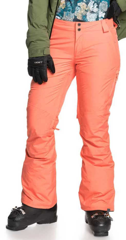 Roxy Women's Gore-Tex Rushmore Snow Pants For Women Fusion Coral 1 Roxy Women's Gore-Tex Rushmore Snow Pants For Women Fusion Coral