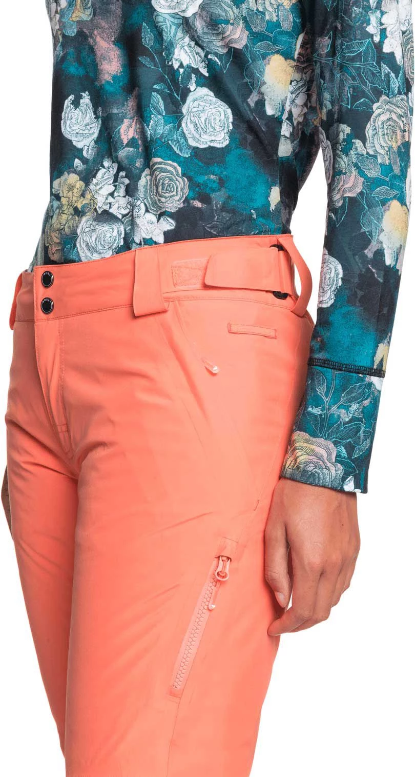 Roxy Women's Gore-Tex Rushmore Snow Pants For Women Fusion Coral 4 Roxy Women's Gore-Tex Rushmore Snow Pants For Women Fusion Coral - Image 4