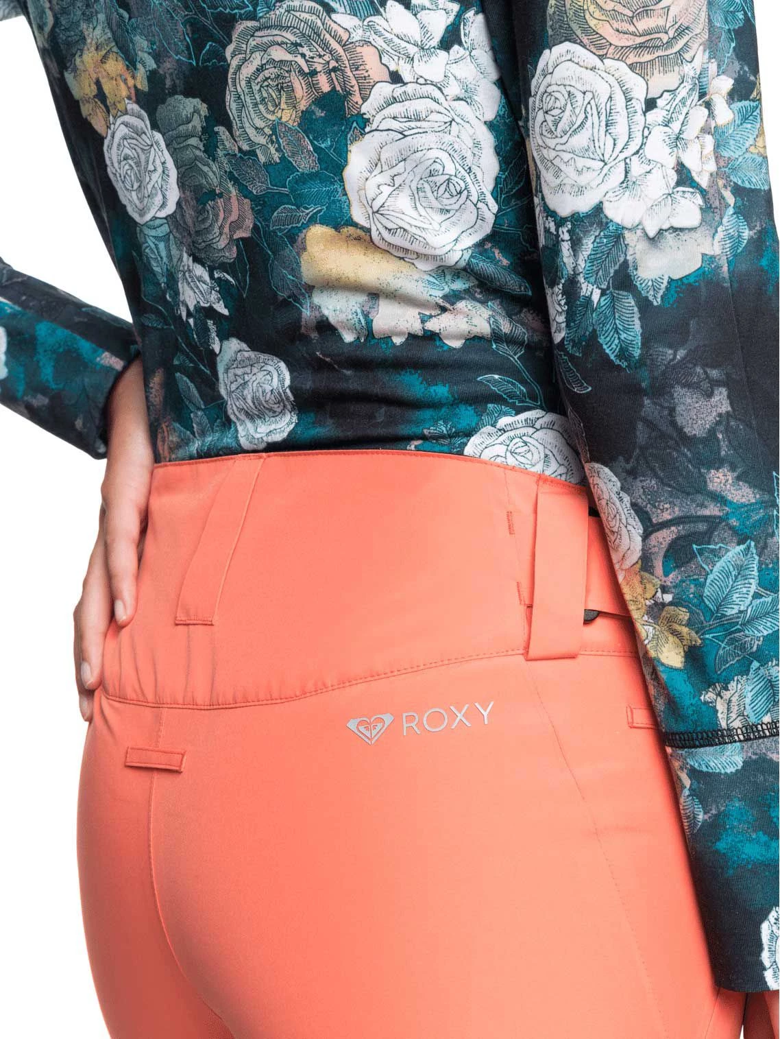 Roxy Women's Gore-Tex Rushmore Snow Pants For Women Fusion Coral 5 Roxy Women's Gore-Tex Rushmore Snow Pants For Women Fusion Coral - Image 5