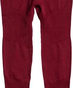 Roxy Women's Bakc Of My Mind Workout Leggings For Women Tibetan Red