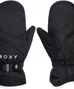 ROXY Women's Jetty Snowboard/Ski Mittens For Women True Black