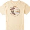 Roxy Women's Welcome To Paradise T-Shirt For Women Beige