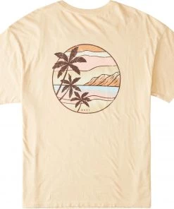 Roxy Women's Welcome To Paradise T-Shirt For Women Beige