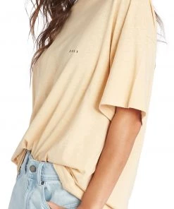 Roxy Women's Welcome To Paradise T-Shirt For Women Beige -Cheap Roxy Shop unnamed file 390