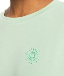 Roxy Women's Surfing By Moonlight Sweatshirt For Women Pastel Green -Cheap Roxy Shop unnamed file 423