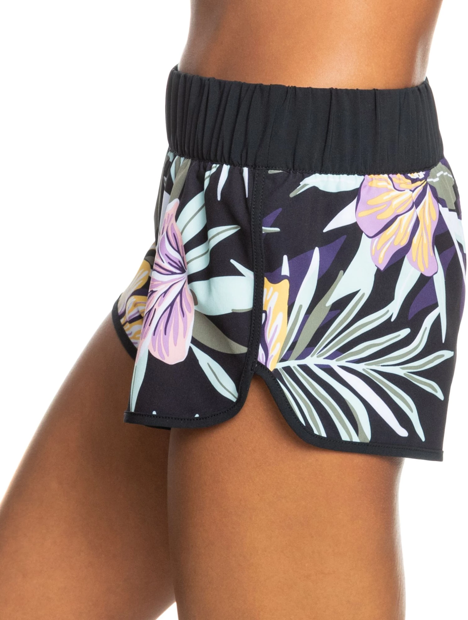 Roxy Women's Active Board Shorts For Women True Black Fasso 4 Roxy Women's Active Board Shorts For Women True Black Fasso - Image 4