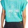 ROXY Women's Somewhere Warm T-Shirt For Women Latigo Bay