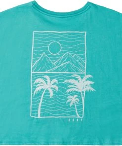 ROXY Women's Somewhere Warm T-Shirt For Women Latigo Bay -Cheap Roxy Shop unnamed file 450