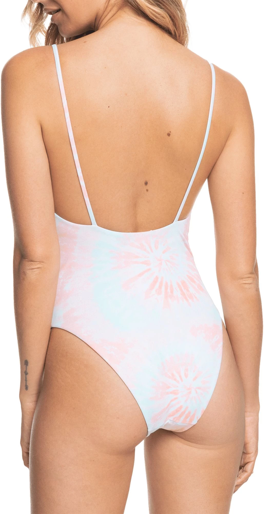 Roxy Women's Nautilus One Piece For Women Peach Tie Dye 3 Roxy Women's Nautilus One Piece For Women Peach Tie Dye - Image 3