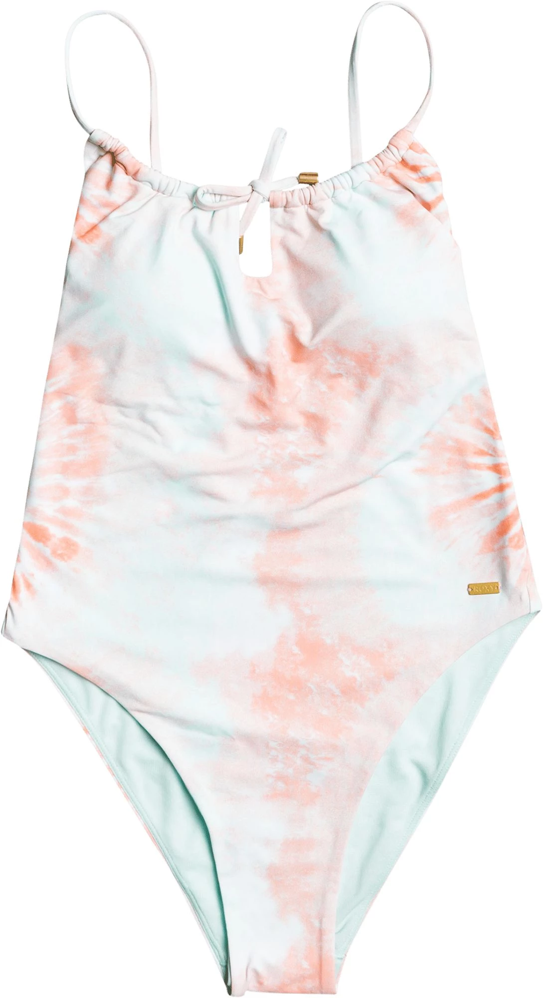 Roxy Women's Nautilus One Piece For Women Peach Tie Dye 6 Roxy Women's Nautilus One Piece For Women Peach Tie Dye - Image 6
