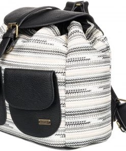 ROXY Salty Wave Printed Backpack For Women Anthracite -Cheap Roxy Shop unnamed file 482
