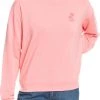 Roxy Women's Surfing By Moonlight Sweatshirt For Women Strawberry Pink