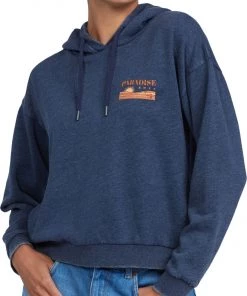 Roxy Women's Quick Dip Sweatshirt For Women Mood Indigo