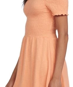 Roxy Women's Hang 5 Dress For Women Coral Reef -Cheap Roxy Shop unnamed file 553