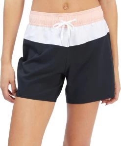 Roxy Women's Sea 5" Board Shorts For Women Cool Blue