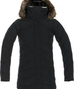 Roxy Girls' Elsie Waterproof Jacket For Girls' True Black