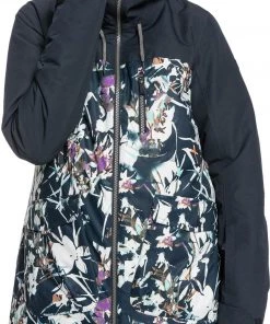 Roxy Women's Stated Snow Jacket For Women True Black Superlights