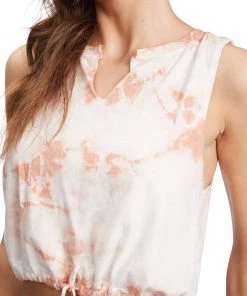 Roxy Women's Cinched Crop Tank Top For Women Toasted Nut -Cheap Roxy Shop unnamed file 604