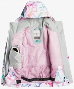 Roxy Girls' Jetty Snow Jacket For Girls' Bright White Macha 5 Roxy Girls' Jetty Snow Jacket For Girls' Bright White Macha -Cheap Roxy Shop unnamed file 63