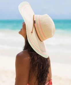 Roxy Women's Feel The Sand Straw Hat For Women Natural -Cheap Roxy Shop unnamed file 631