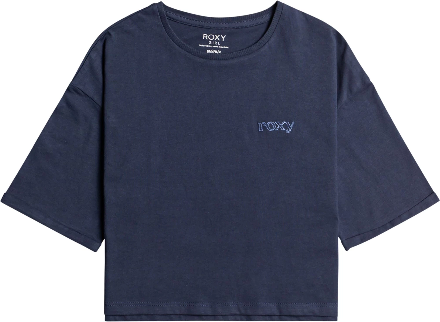 Roxy Girls' Call You Mine T-Shirt For Girls' Mood Indigo 1 Roxy Girls' Call You Mine T-Shirt For Girls' Mood Indigo