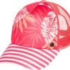 Roxy Women's Beautiful Morning Trucker Hat For Women Hibiscus Seaside Tropics