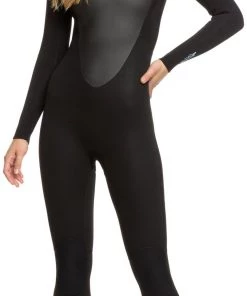 Roxy Women's Prologue Back Zip Wetsuit For Women Black