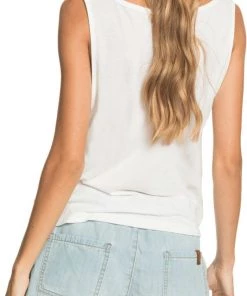 Roxy Women's Need A Wave A Tank Top For Women Snow White -Cheap Roxy Shop unnamed file 659