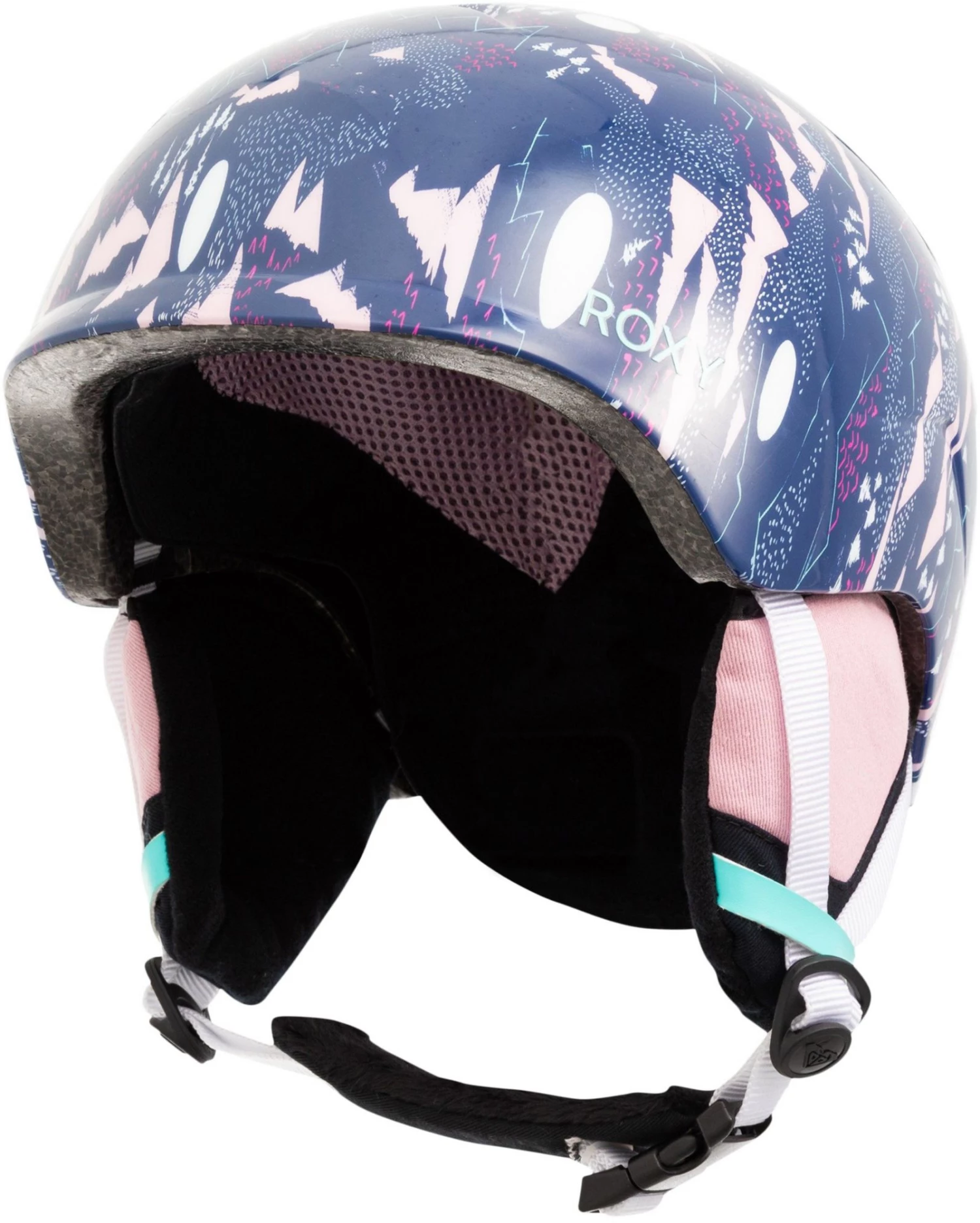 Roxy Girls' Slush Girl Snow Helmet For Girls' Medieval Blue Moontain 1 Roxy Girls' Slush Girl Snow Helmet For Girls' Medieval Blue Moontain