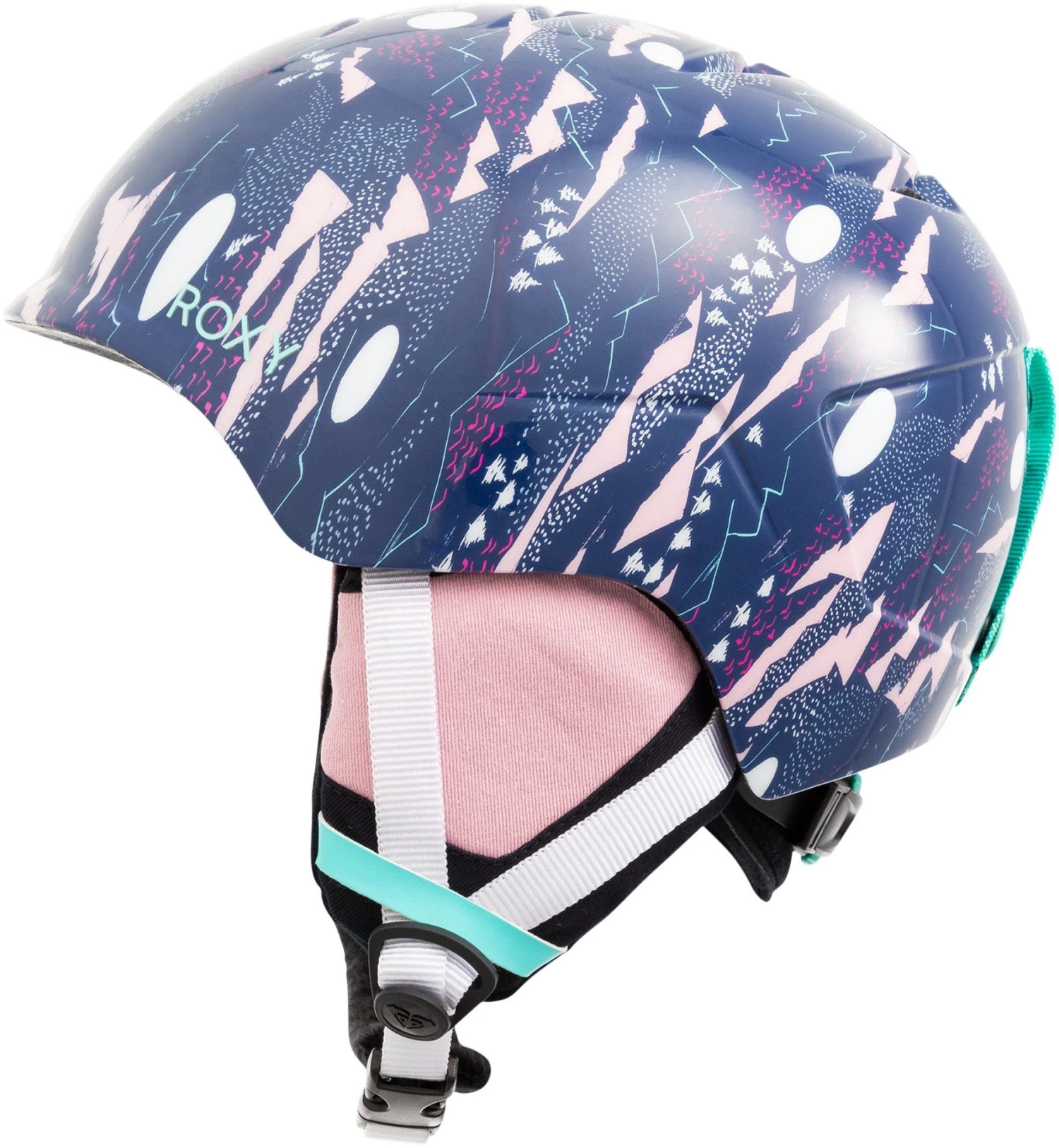 Roxy Girls' Slush Girl Snow Helmet For Girls' Medieval Blue Moontain 2 Roxy Girls' Slush Girl Snow Helmet For Girls' Medieval Blue Moontain - Image 2