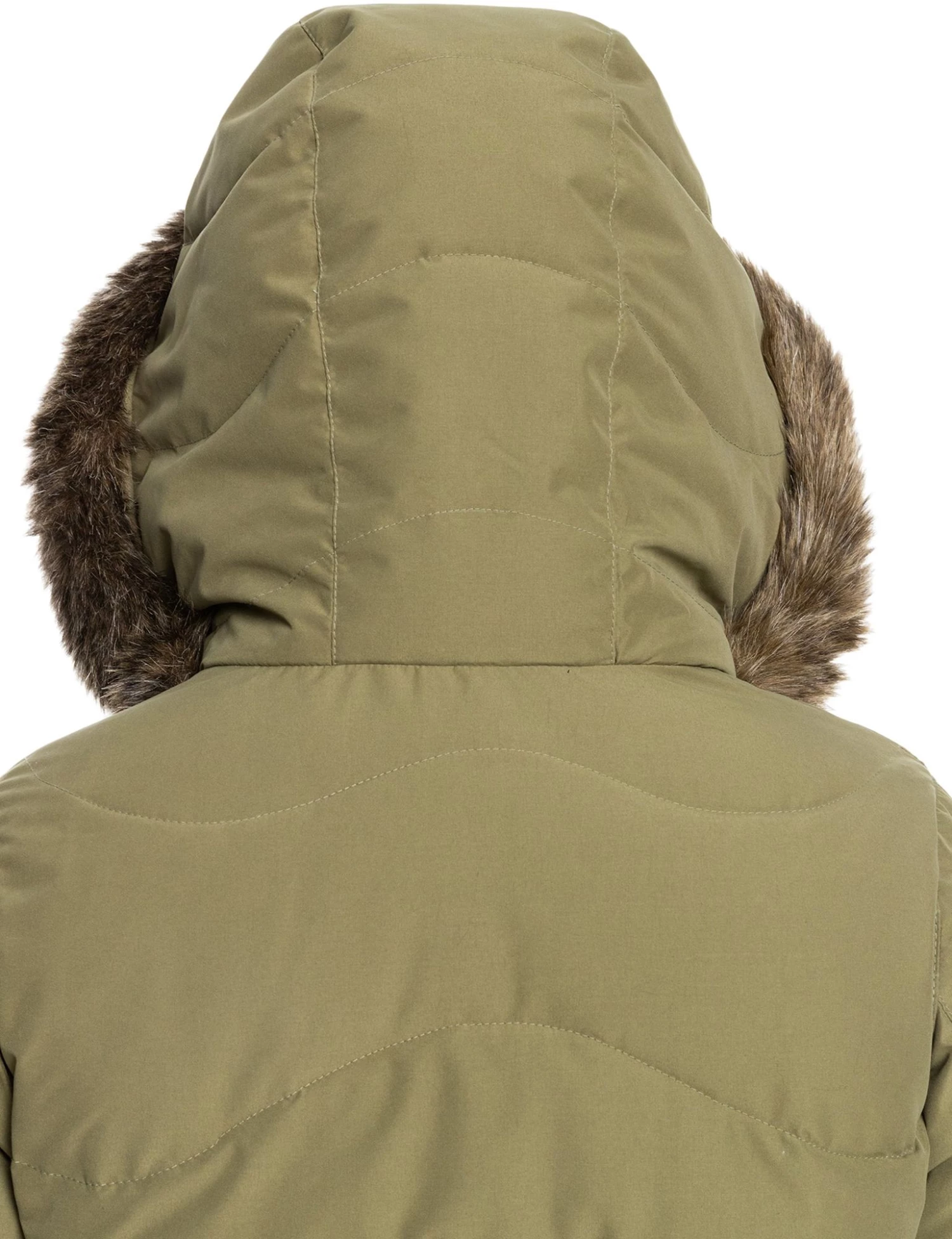 Roxy Women's Ellie Waterproof Jacket For Women Burnt Olive 5 Roxy Women's Ellie Waterproof Jacket For Women Burnt Olive - Image 5