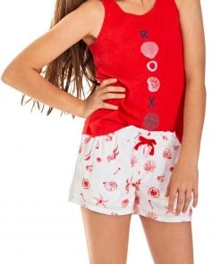 Roxy Girls' Rainbow Shower Viscose Shorts For Girls' Bright White