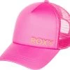 Roxy Women's Finish Line Trucker Hat For Women Pink Guava