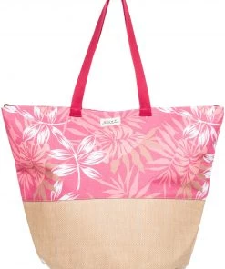Roxy Women's Waikiki Life Tote Bag For Women Hibiscus Seaside Tropics