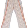 Roxy Women's Oceanside Yarn Dye Pants For Women Snow White Stripe