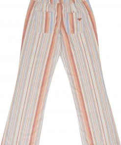 Roxy Women's Oceanside Yarn Dye Pants For Women Snow White Stripe 3 Roxy Women's Oceanside Yarn Dye Pants For Women Snow White Stripe -Cheap Roxy Shop unnamed file 735