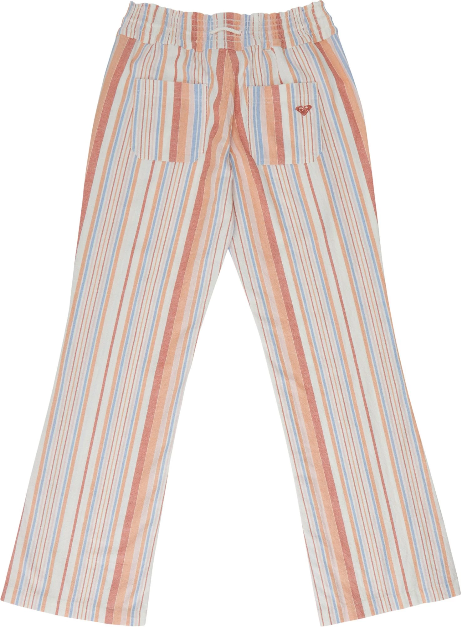 Roxy Women's Oceanside Yarn Dye Pants For Women Snow White Stripe 2 Roxy Women's Oceanside Yarn Dye Pants For Women Snow White Stripe - Image 2