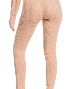 Roxy Women's Lazy Day Leggings For Women Toasted Nut -Cheap Roxy Shop unnamed file 737