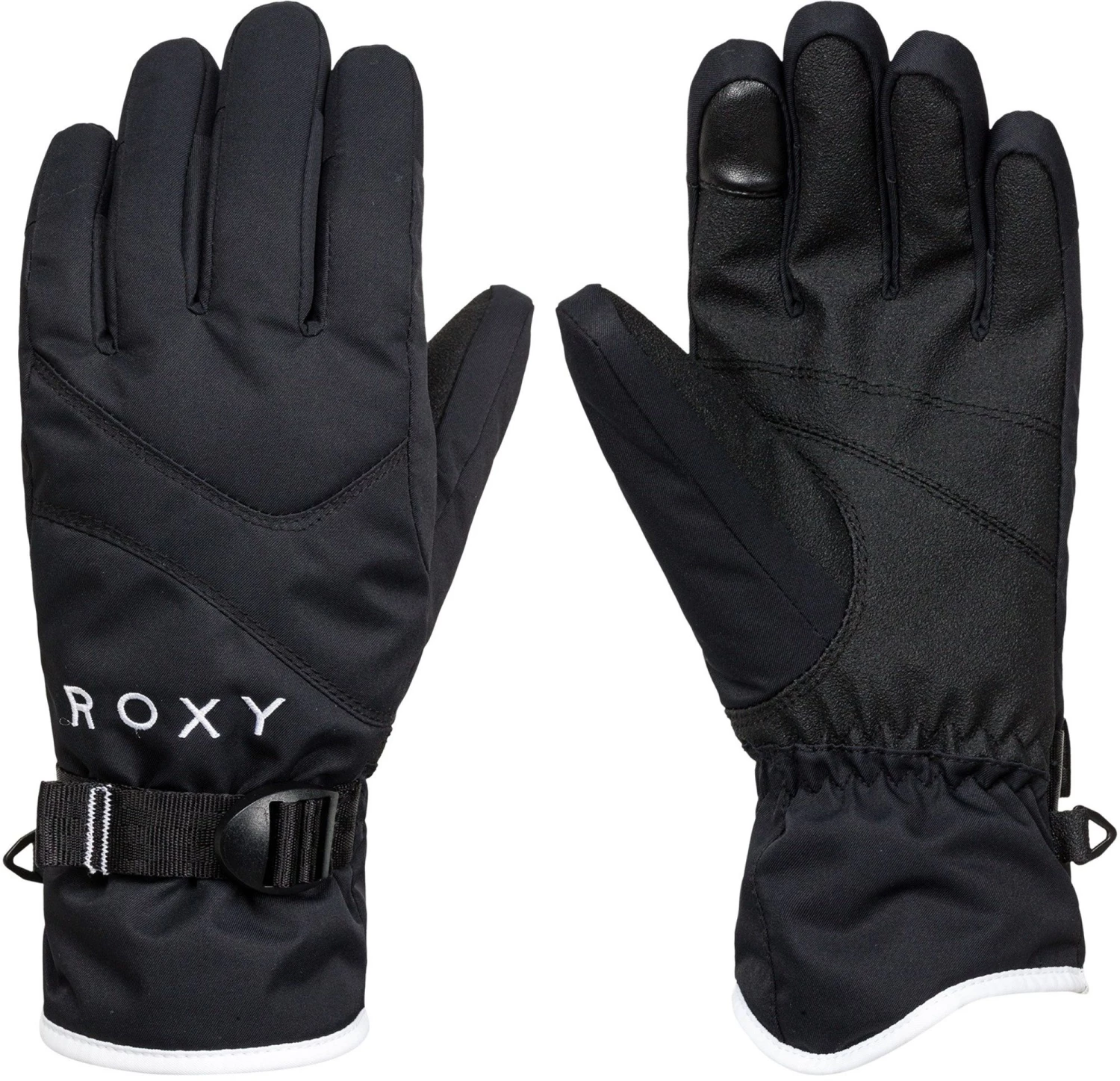 ROXY Women's Jetty Solid Snowboard/Ski Gloves For Women True Black 1 ROXY Women's Jetty Solid Snowboard/Ski Gloves For Women True Black