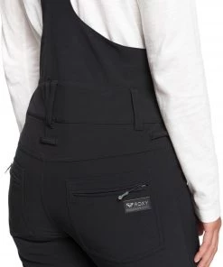 Roxy Women's Summit Bib Pants For Women True Black -Cheap Roxy Shop unnamed file 76