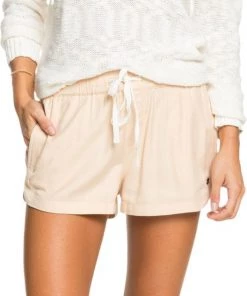 Roxy Women's New Impossible Love Shorts For Women Anthracite -Cheap Roxy Shop unnamed file 804